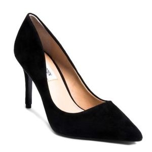 Steve Madden Rose Black Suede